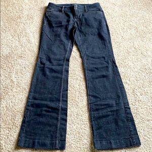 Black trouser jean. Bootcut